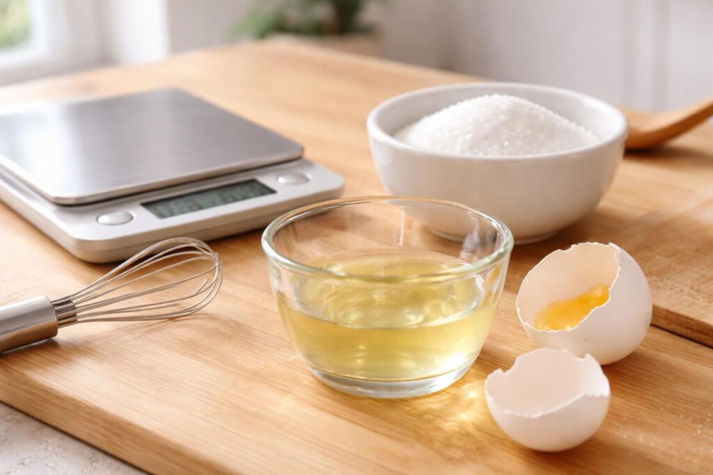 découvrez le poids précis d'un blanc d'œuf en grammes avec notre guide pratique spécialement conçu pour les débutants en pâtisserie. facilitez vos recettes et réussissez vos desserts à coup sûr !