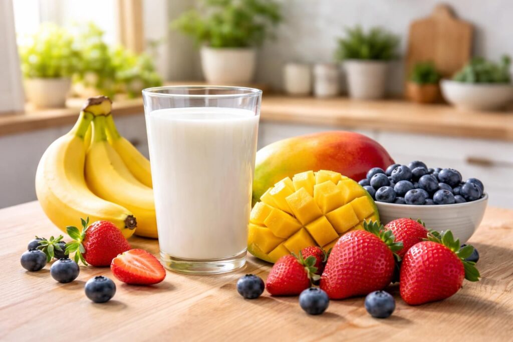 découvrez comment 1/2 litre de lait constitue la mesure idéale pour préparer des smoothies nutritifs et savoureux, parfaits pour votre santé et votre énergie quotidienne.