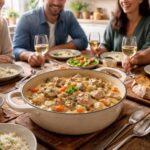 découvrez la recette facile et rapide de la blanquette de veau au cookeo, le plat parfait pour une soirée conviviale entre amis alliant saveurs traditionnelles et simplicité.