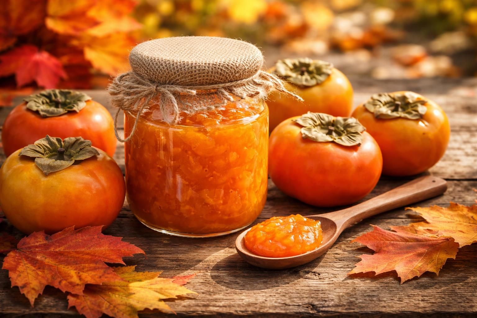 savourez l'automne avec notre recette originale de confiture de kaki maison, un délice fruité et naturel pour égayer vos petits-déjeuners.