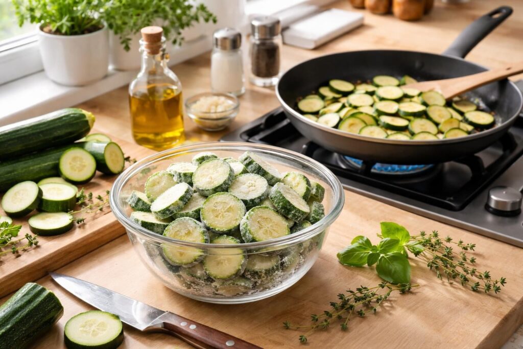 découvrez comment cuire des courgettes congelées facilement avec nos conseils pratiques et recettes savoureuses pour des plats rapides et délicieux.