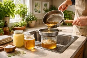 découvrez des méthodes écologiques pour éliminer la graisse de canard tout en préservant l'environnement et en valorisant vos déchets culinaires.