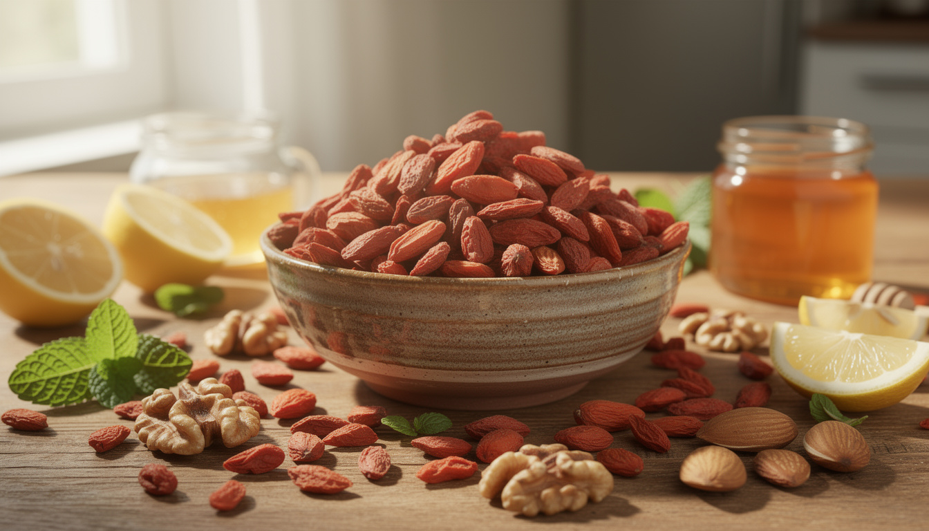 découvrez comment intégrer les baies de goji séchées dans vos recettes santé pour améliorer votre concentration de manière naturelle et savoureuse.