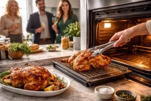 découvrez nos astuces simples et efficaces pour réchauffer le poulet à la rotisserie et épater vos invités avec un plat savoureux et parfaitement chaud.