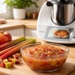 découvrez notre recette facile et rapide de confiture pomme rhubarbe au thermomix, pour un petit-déjeuner gourmand et homemade en un rien de temps.