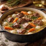 apprenez à préparer une délicieuse daube au vin blanc grâce à nos conseils et astuces pour un plat savoureux et authentique.