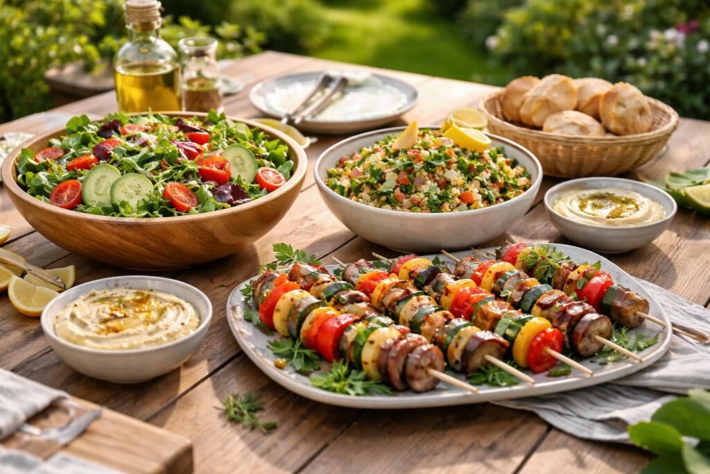 découvrez des accompagnements frais et légers parfaits pour un barbecue healthy, alliant saveurs et équilibre pour des repas mémorables en pleine convivialité.