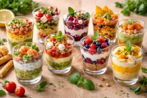 découvrez 10 recettes de verrines simples et rapides à réaliser, parfaites pour toutes les occasions. idées gourmandes et astuces pratiques pour régaler vos invités en un rien de temps.