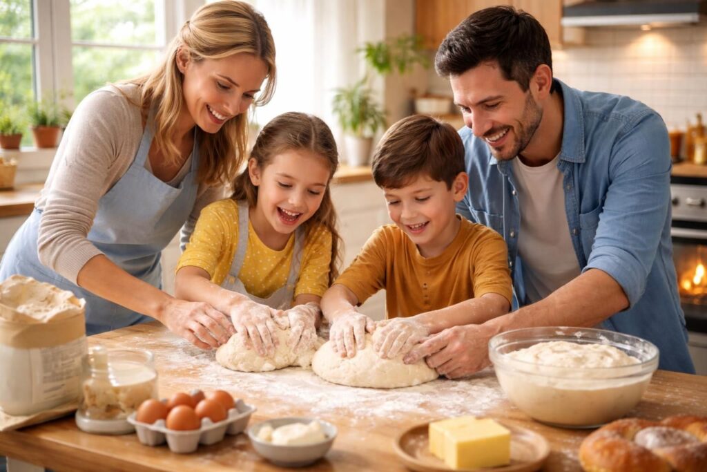 découvrez comment faire du pain maison en famille, une activité amusante et gourmande qui rapproche petits et grands tout en régalant vos papilles.