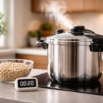 découvrez comment gagner du temps en utilisant un autocuiseur pour la cuisson rapide des fèves sèches, tout en conservant saveur et nutriments.