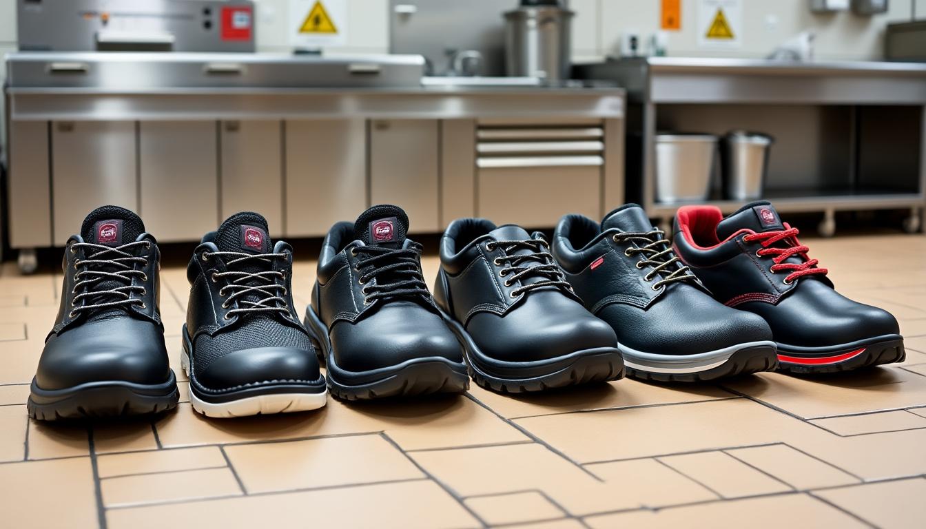 découvrez notre guide d'achat complet pour bien choisir vos chaussures de sécurité homme adaptées à l'environnement de la cuisine. apprenez à sélectionner des modèles à la fois sûrs, confortables et stylés pour garantir votre protection tout en travaillant.