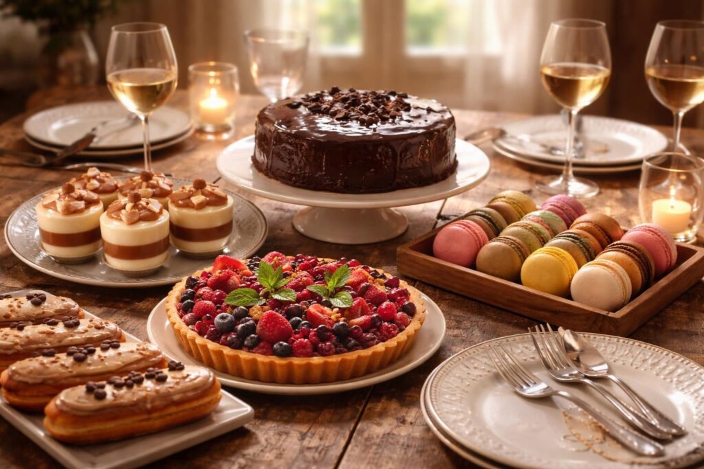 découvrez nos idées de desserts irrésistibles pour un repas entre amis réussi et savourez une fin de soirée gourmande et festive.