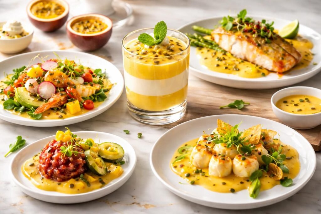 découvrez comment innover en cuisine avec des crèmes de fruits de la passion pour sublimer vos plats et surprendre vos papilles.