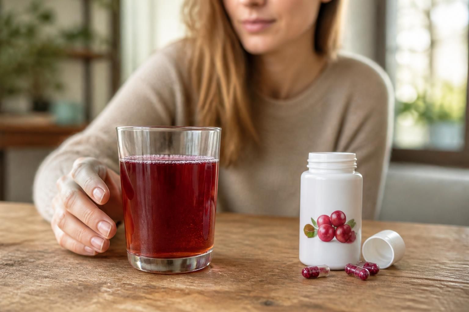 découvrez comment le jus de cranberry peut aider à prévenir les cystites, son avis médical, la posologie recommandée et les effets secondaires possibles pour une utilisation sûre.
