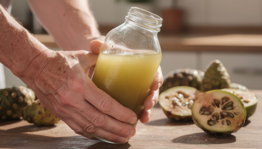découvrez comment le jus de noni peut soulager l'arthrite, avec des avis d'experts, la posologie recommandée et les effets secondaires à connaître.