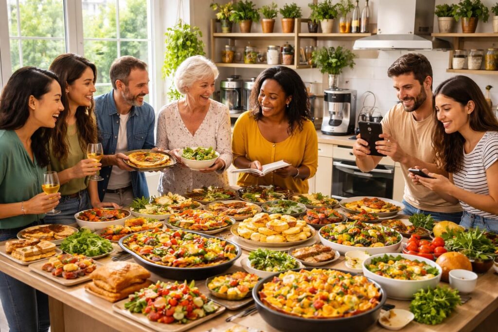 rejoignez la communauté cookomix pour partager vos recettes, échanger des idées culinaires et inspirer d'autres passionnés de cuisine.