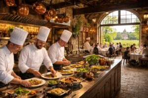 découvrez le meilleur restaurant au puy du fou et vivez une expérience culinaire unique en rencontrant des chefs passionnés qui subliment les saveurs locales.