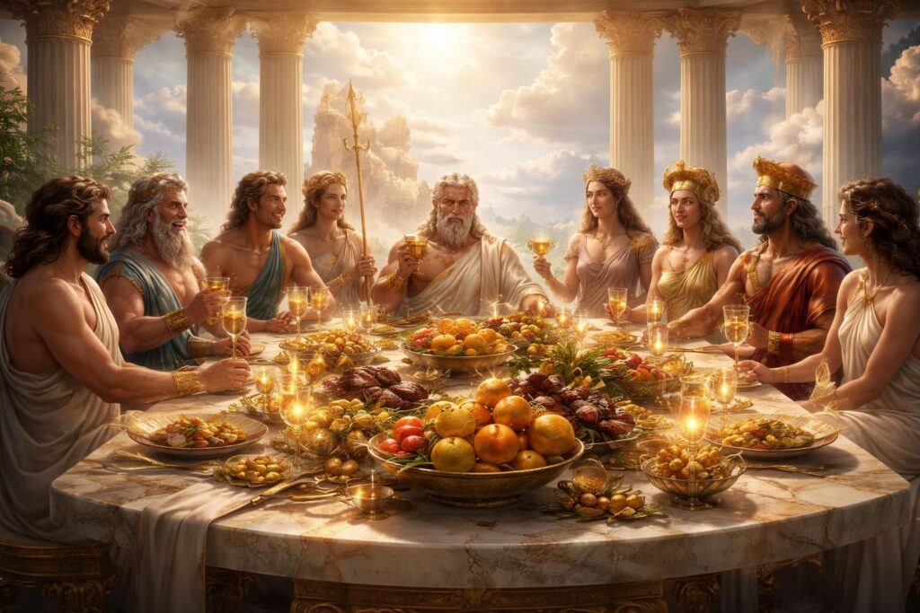 découvrez comment le repas des dieux de l'olympe influence et façonne notre imagination moderne à travers mythes, arts et culture.