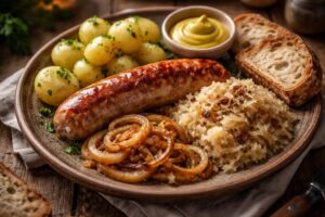 découvrez les accompagnements indispensables pour réussir parfaitement la cuisson de la saucisse de couenne à l'eau et sublimer vos plats.