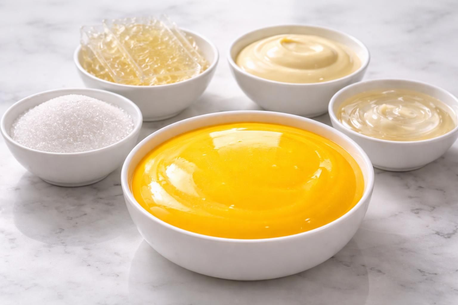 découvrez les ingrédients essentiels pour réussir un glaçage miroir jaune éclatant, parfait pour sublimer vos desserts avec élégance et brillance.