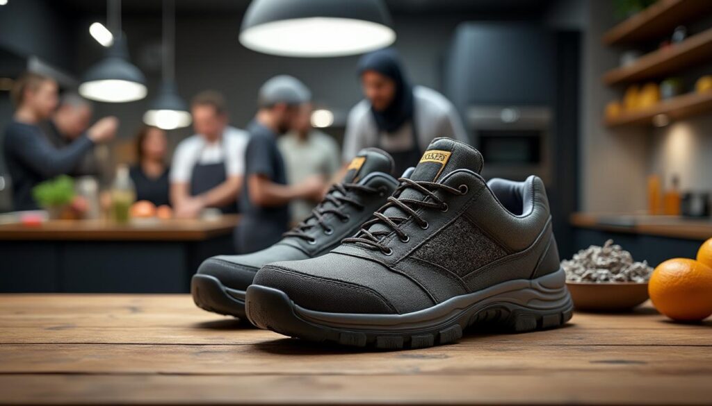 découvrez les dernières tendances en matière de chaussures de sécurité de cuisine à rennes. protégez vos pieds tout en ayant du style avec nos sélections modernes et adaptées aux professionnels de la restauration. informez-vous sur les matériaux, les designs et les caractéristiques indispensables pour un confort optimal en milieu de travail.