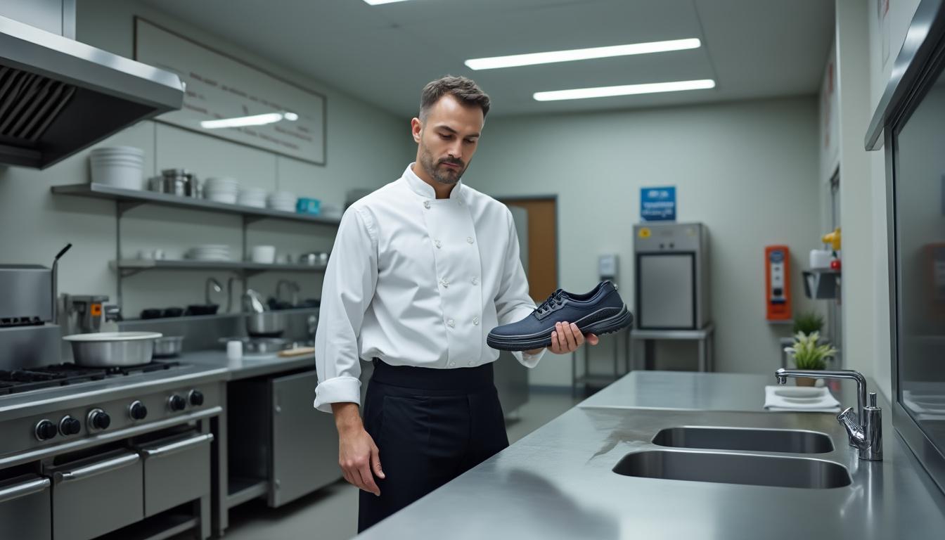 découvrez les dernières tendances de chaussures de sécurité pour les professionnels de la cuisine à rennes. alliant confort, design et conformité aux normes de sécurité, ces modèles sont essentiels pour travailler en toute sérénité. informez-vous sur les styles et matériaux les plus prisés cette saison.
