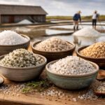 découvrez les différentes variétés de sel de guérande et leurs caractéristiques gustatives uniques, idéales pour sublimer vos plats avec authenticité.