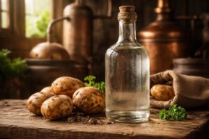 découvrez la vodka, un alcool distillé à partir de pommes de terre, apprécié pour sa pureté et sa douceur.