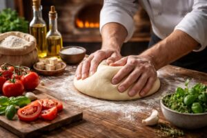 découvrez la recette authentique de la pâte à pizza parfaite et les secrets des chefs pour réussir une pizza maison savoureuse et moelleuse.