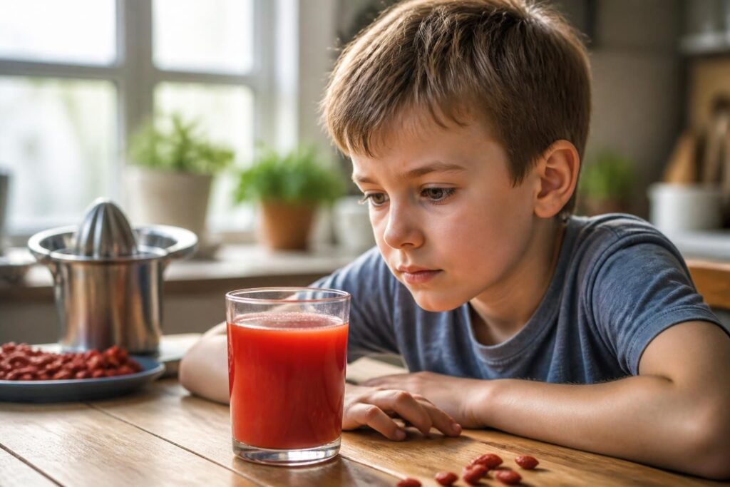 découvrez si le jus de goji peut aider à améliorer la vision chez les enfants, ses bienfaits potentiels et les précautions à prendre.