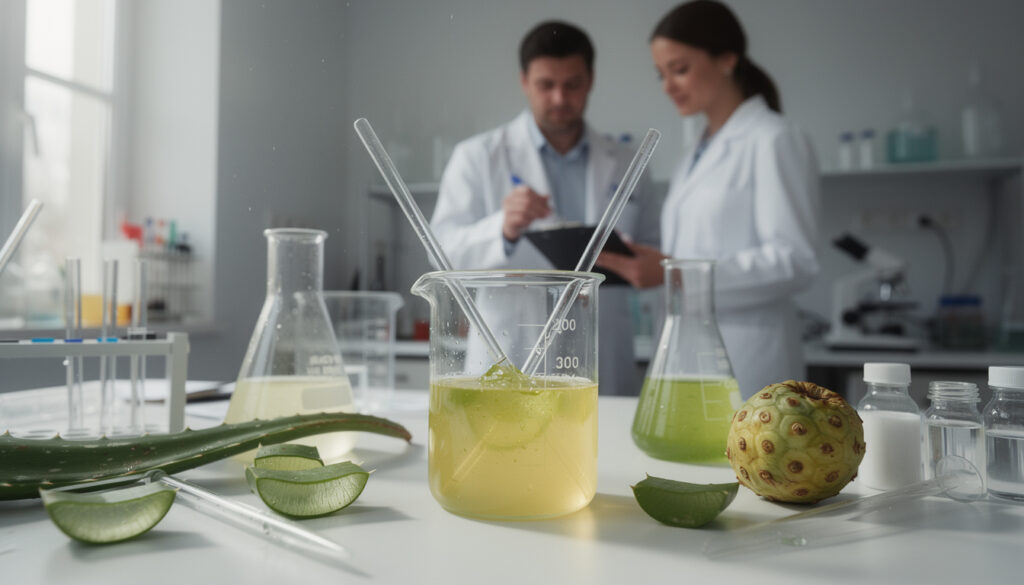 découvrez ce que les études scientifiques révèlent sur les bienfaits du cocktail détox à base de noni et d'aloe vera pour purifier votre corps et booster votre bien-être.
