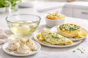découvrez comment utiliser 4 blancs d'œufs dans des recettes salées délicieuses et originales. astuces et idées pour des combinaisons gagnantes en cuisine.