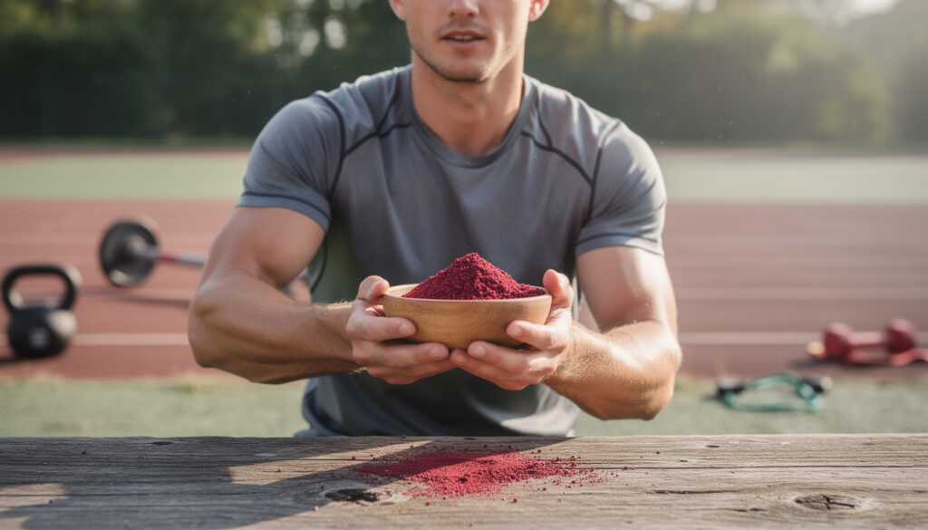 découvrez les bienfaits du cranberry en poudre pour les sportifs, ses effets antioxydants, ses propriétés anti-inflammatoires et son rôle dans la récupération musculaire et l'amélioration des performances.