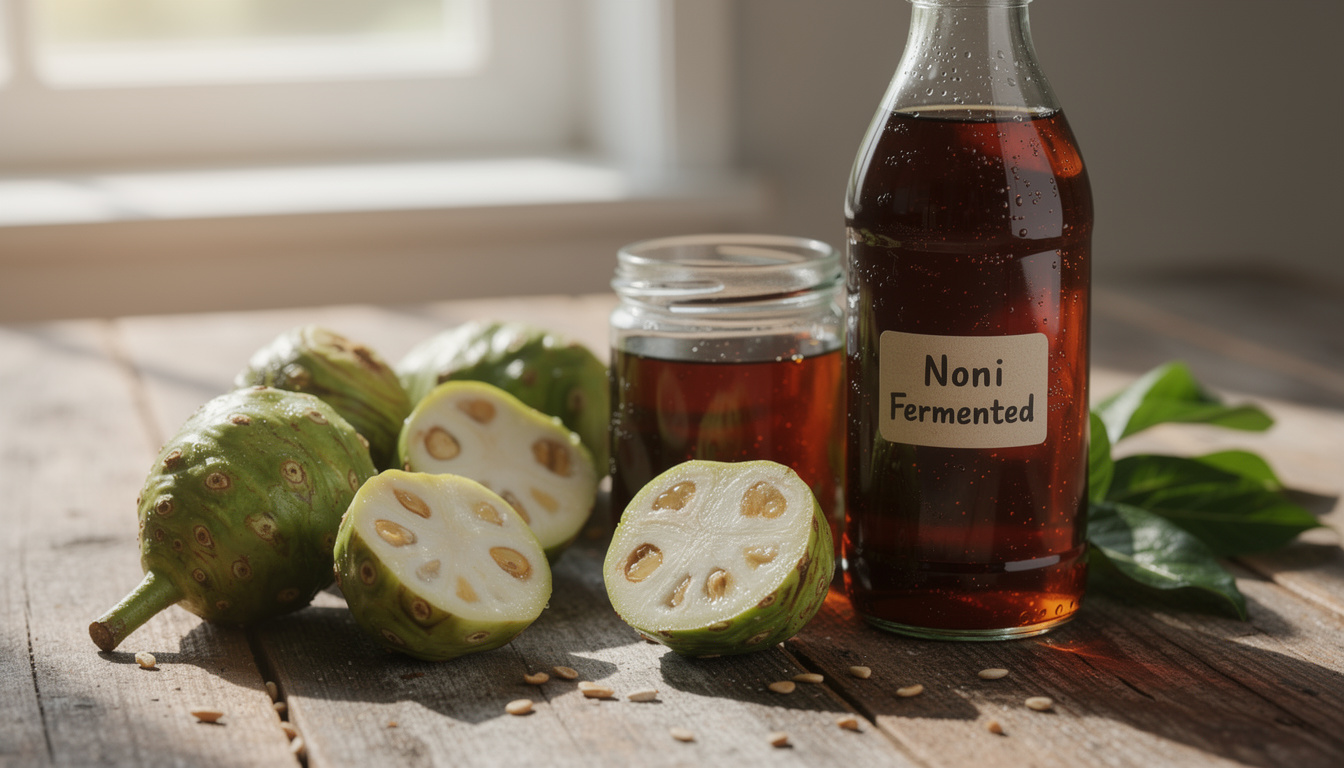 découvrez les bienfaits du noni fermenté au bout d'un mois d'utilisation pour soulager les troubles intestinaux et améliorer votre confort digestif.