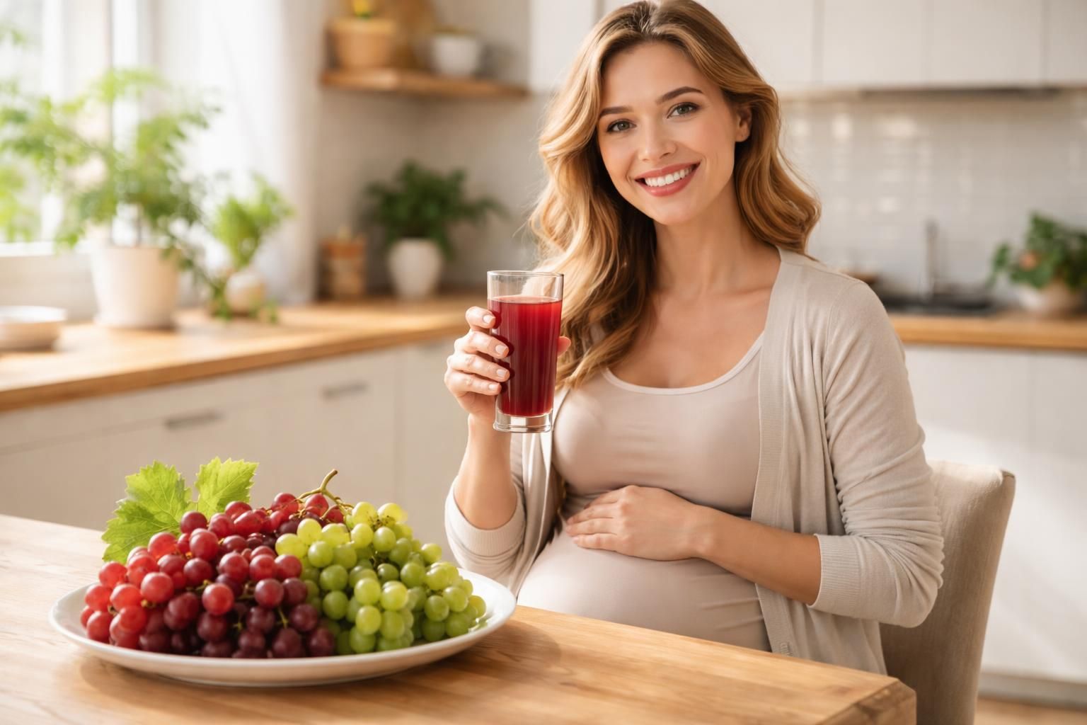 découvrez comment le raisin peut être une source précieuse de nutriments essentiels pour accompagner la grossesse en toute sécurité.