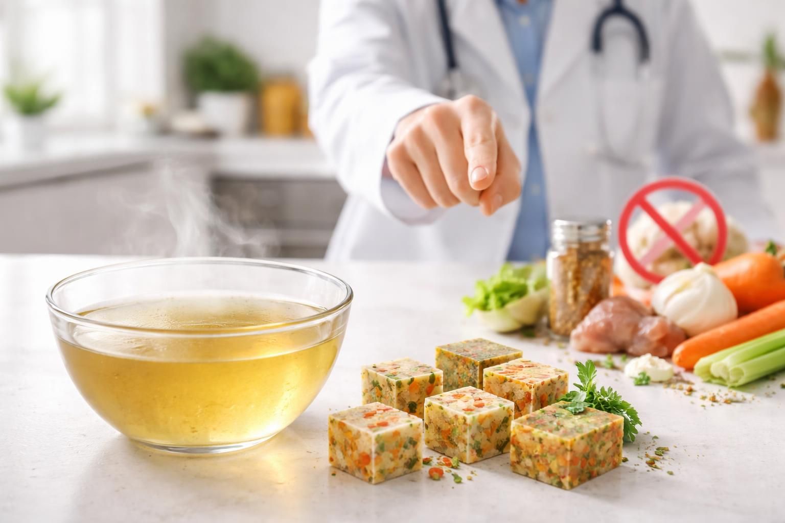 découvrez les erreurs à éviter absolument lors de la préparation d'un bouillon clair en cube avant une coloscopie pour garantir un examen réussi et sans complications.