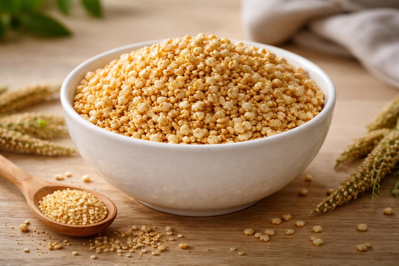 découvrez notre recette du quinoa soufflé pour explorer une texture légère et croustillante, idéale pour varier vos plats et apports nutritionnels.