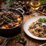 découvrez des recettes savoureuses à base de trompettes de la mort, entre potée réconfortante et risotto gourmand. quelle sera votre préférée pour sublimer ce champignon d'exception ?