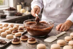 découvrez les conseils de chefs pâtissiers pour réussir une ganache au chocolat parfaite pour vos macarons, avec des astuces simples et efficaces.
