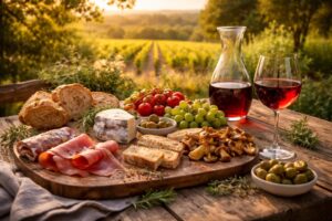 découvrez une recette d'apéritif estivale à bordeaux, mettant à l'honneur les délicieux produits du terroir pour un moment convivial et savoureux.