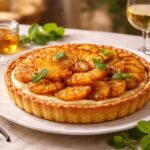 découvrez comment savourer une délicieuse tarte à l'ananas garnie de crème pâtissière, et explorez les accords de saveurs parfaits pour sublimer ce dessert exotique.