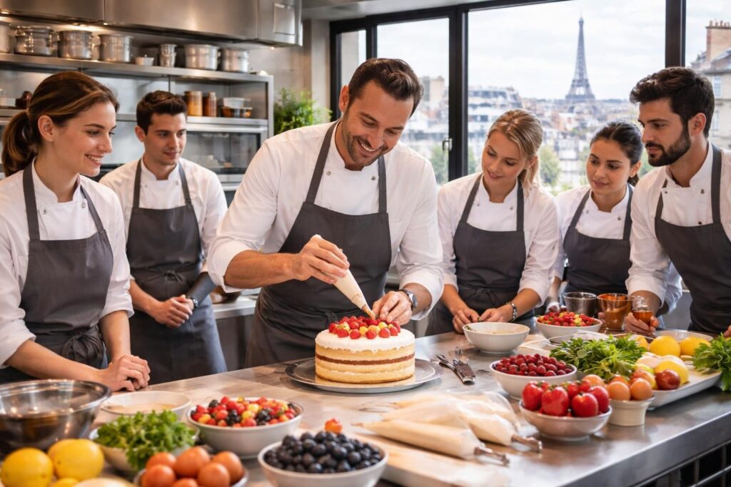 découvrez tout ce qu'il faut savoir sur les cours de pâtisserie avec cyril lignac à paris : programmes, tarifs, lieux et conseils pour apprendre avec un grand chef.
