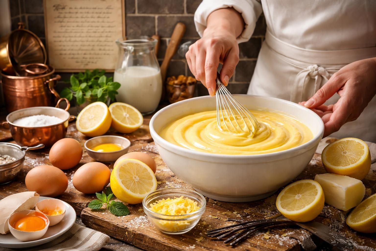 découvrez l'histoire fascinante de la crème pâtissière au citron ainsi que les astuces de chefs pour réussir cette délicieuse préparation à la maison.