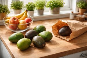 découvrez notre guide pratique pour faire mûrir vos avocats rapidement à la maison grâce à des astuces simples et efficaces. profitez d'avocats parfaitement mûrs en un rien de temps !